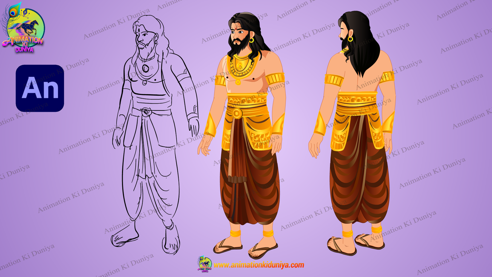 Raja – Young King Character