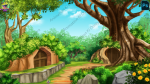 Cave Background - Jungle Background - Quality 4k