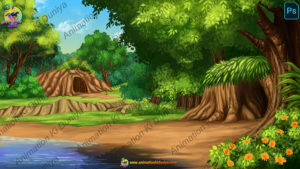 Cave Background - Jungle Background - Quality 4k