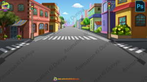Cityscape Background - Road Background - Quality 4k
