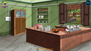 Village Kitchen Background - kitchen background