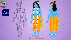 Krishna Jee - God Character Animation