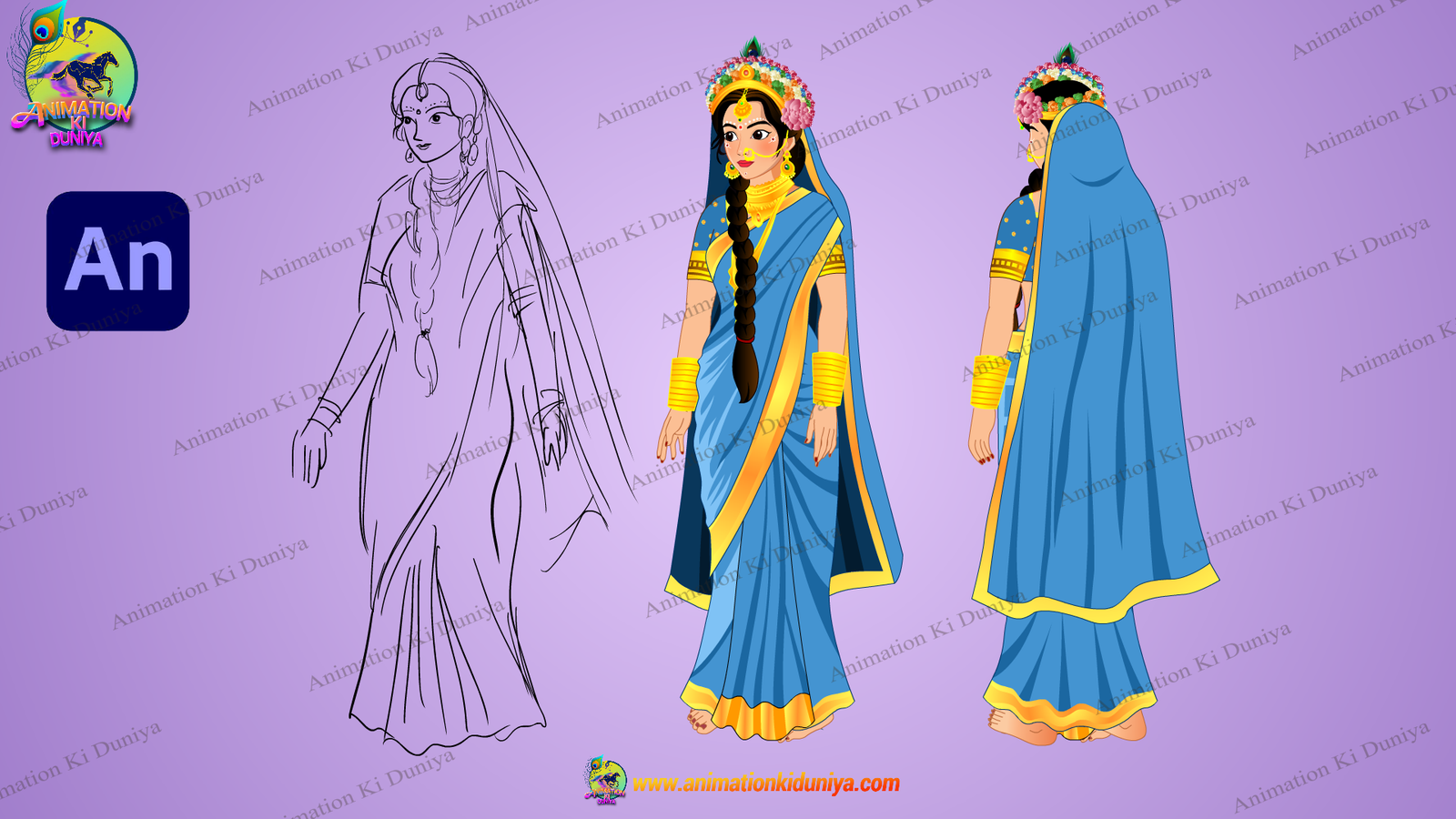 Radha - Rani God Character
