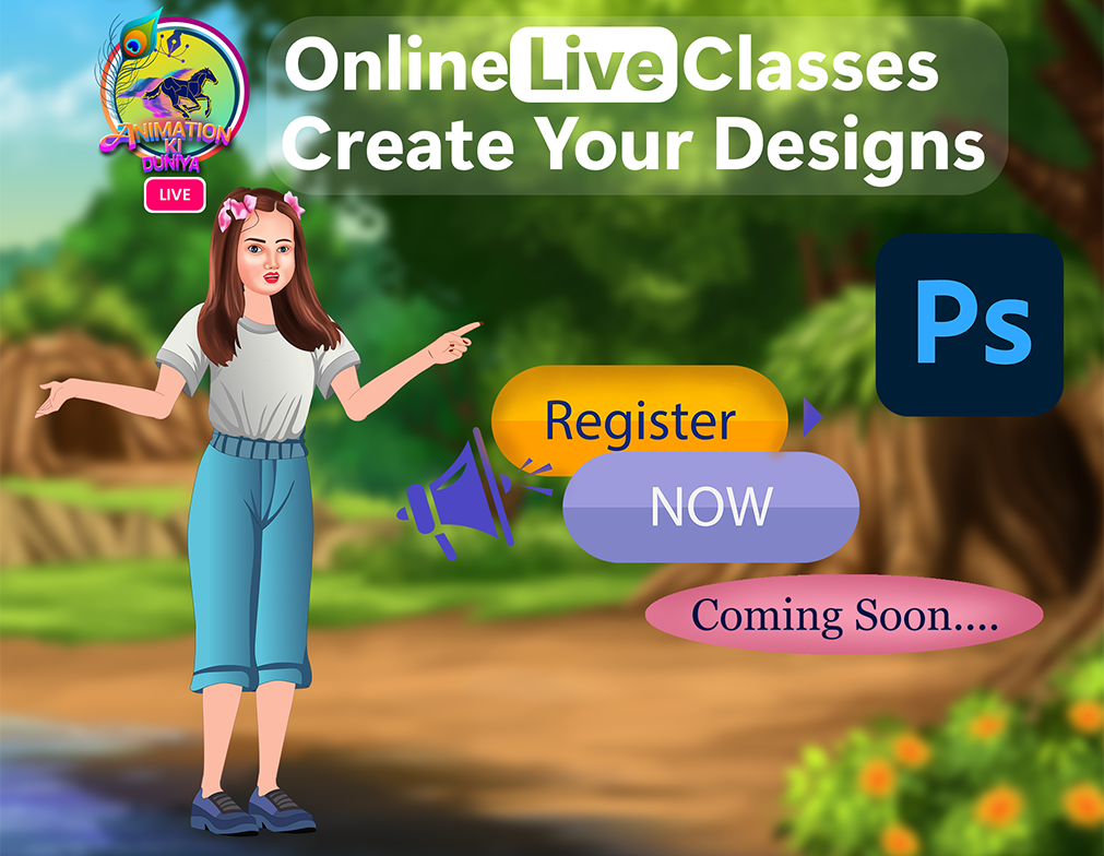 Hindi Online 🔴 Live Graphic Designing Course