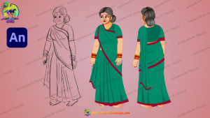 Village Old Woman Character