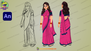 Village Woman Chracter  - India Character