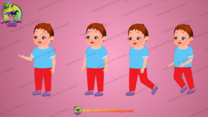 Boy Full Rigged Animation Character 