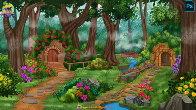 Jungle Background - Cave Background