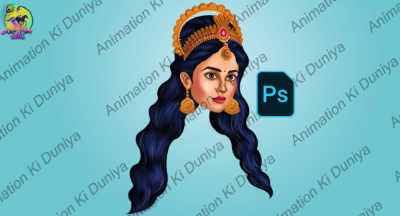 Woman PSD Head