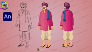 Jamindar Character - Village Man - Old Man Character