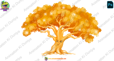 Gold Tree - Quality 4k