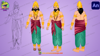 Raja Cartoon Character