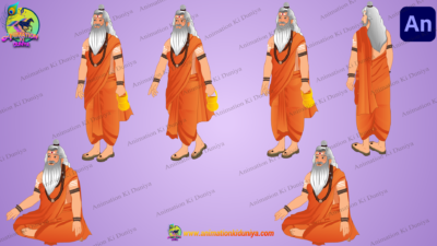 Saint Cartoon Character