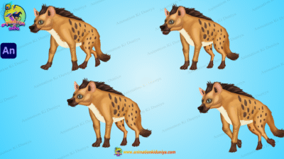 Hyna ( लकड़बग्घा lakadabaggha ) Cartoon Character