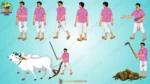 Mega 2D Animation Bundle: 20+ Indian Cartoon Characters & 25+ Village PNG Backgrounds(Gareeb Kissan, Sadhu Baba , lakaddhara , Boodhi Amma, Village Man Bundle set ) - Image 52