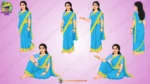 Basudha 42 Years Old Indian Mother Character Multiple Poses | Animation Ki Duniya
