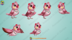 21+ Cute Cartoon Birds Bundle | Animation Ki Duniya - Image 8