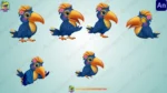 21+ Cute Cartoon Birds Bundle | Animation Ki Duniya - Image 14
