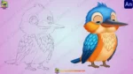 21+ Cute Cartoon Birds Bundle | Animation Ki Duniya - Image 19