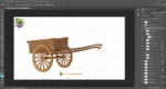 Cow Cart ( Bail Gadi )  2D Prop for Animation | Animation Ki Duniya - Image 3