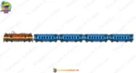 Indian Railways Train and Passenger Coaches PSD Prop | Animation Ki Duniya