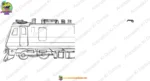 Indian Railways Train and Passenger Coaches PSD Prop | Animation Ki Duniya - Image 2