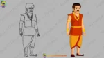 The Ultimate King and Village Pack PSD & FLA – 30+ Characters & 20+ Backgrounds for 2D Animation | Animation Ki Duniya - Image 71
