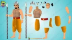 The Ultimate King and Village Pack PSD & FLA – 30+ Characters & 20+ Backgrounds for 2D Animation | Animation Ki Duniya - Image 78