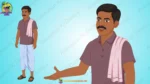 Village Man Cartoon Character | Animation Ki Duniya - Image 3