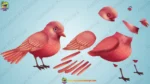 21+ Cute Cartoon Birds Bundle | Animation Ki Duniya - Image 56
