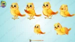 21+ Cute Cartoon Birds Bundle | Animation Ki Duniya - Image 60