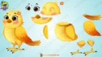 21+ Cute Cartoon Birds Bundle | Animation Ki Duniya - Image 63