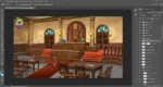 Indian Courtroom Interior Background PSD – High-Quality Adalat | Animation Ki Duniya - Image 3