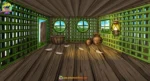 Green Bamboo Bird House Interior PSD Background for Animation & Cartoons | Animation Ki Duniya