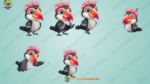 21+ Cute Cartoon Birds Bundle | Animation Ki Duniya - Image 11