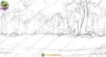 Dense Jungle Forest and Ground PSD Background for Animation | Animation Ki Duniya - Image 2