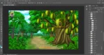 Jackfruit ( Katahal ) Tree House PSD Background | Animation Ki Duniya - Image 3