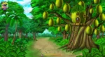 Jackfruit ( Katahal ) Tree House PSD Background | Animation Ki Duniya