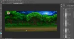 Jungle 2D Background ( Night Scene , Day Scene , Evening Scene ) for Animation | Animation Ki Duniya - Image 3