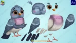 21+ Cute Cartoon Birds Bundle | Animation Ki Duniya - Image 47