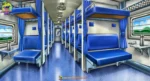 Train Interior ( Inside Train  ) Compartment 2D Background | Animation Ki Duniya