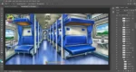 Train Interior ( Inside Train  ) Compartment 2D Background | Animation Ki Duniya - Image 2