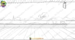 Railway Station Front View and Platform PSD Background | Animation Ki Duniya - Image 2