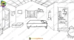 Village House Interior Room Day and Night (Inside Poor )PSD Backgrounds | Animation Ki Duniya - Image 3