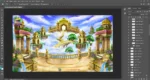 Swarg Lok and Heavenly Palace PSD Background for Animation | Animation Ki Duniya - Image 3