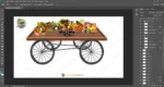 Vegetable Van ( Sabji Ka Thela ) 2D Prop for Animation | Animation Ki Duniya - Image 3