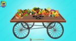 Vegetable Van ( Sabji Ka Thela ) 2D Prop for Animation | Animation Ki Duniya