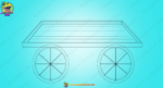 Vegetable Van ( Sabji Ka Thela ) 2D Prop for Animation | Animation Ki Duniya - Image 2