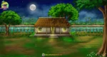 Village House Exterior 4 Scenes PSD Bundle (Day, Night, Evening, Rain) | Animation Ki Duniya - Image 2