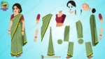 Village Woman ( Lady ) Cartoon Character | Animation Ki Duniya - Image 3